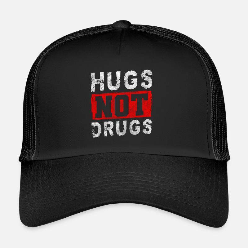 Drogen Süchtig Hanf Trucker Cap