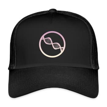 Biologie Zoologie Biologique - Casquette trucker  - noir/noir - Devant