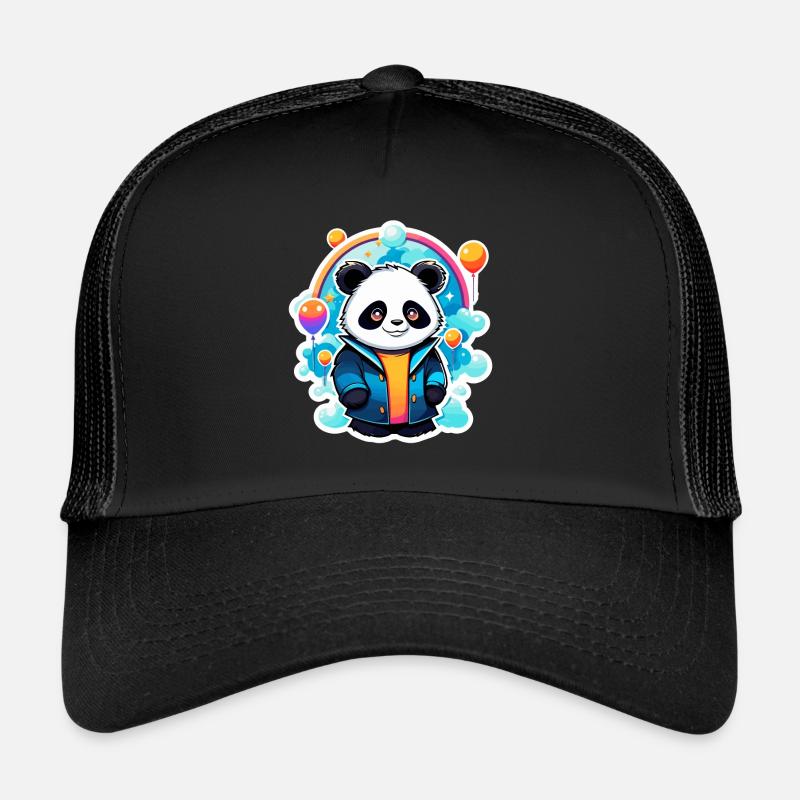 Dessin de panda Casquette trucker 