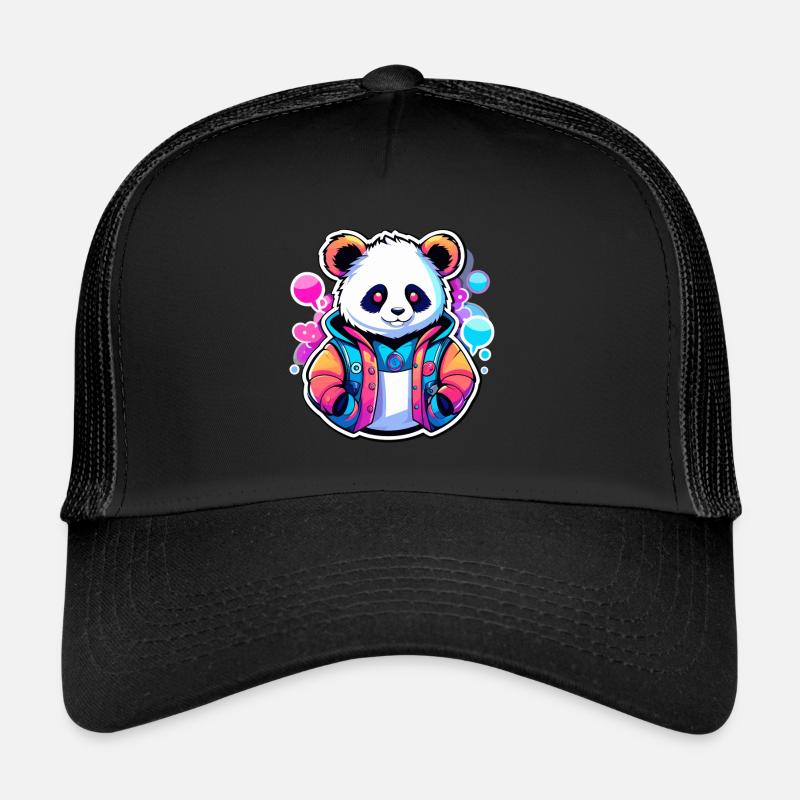 Dessin de panda Casquette trucker 