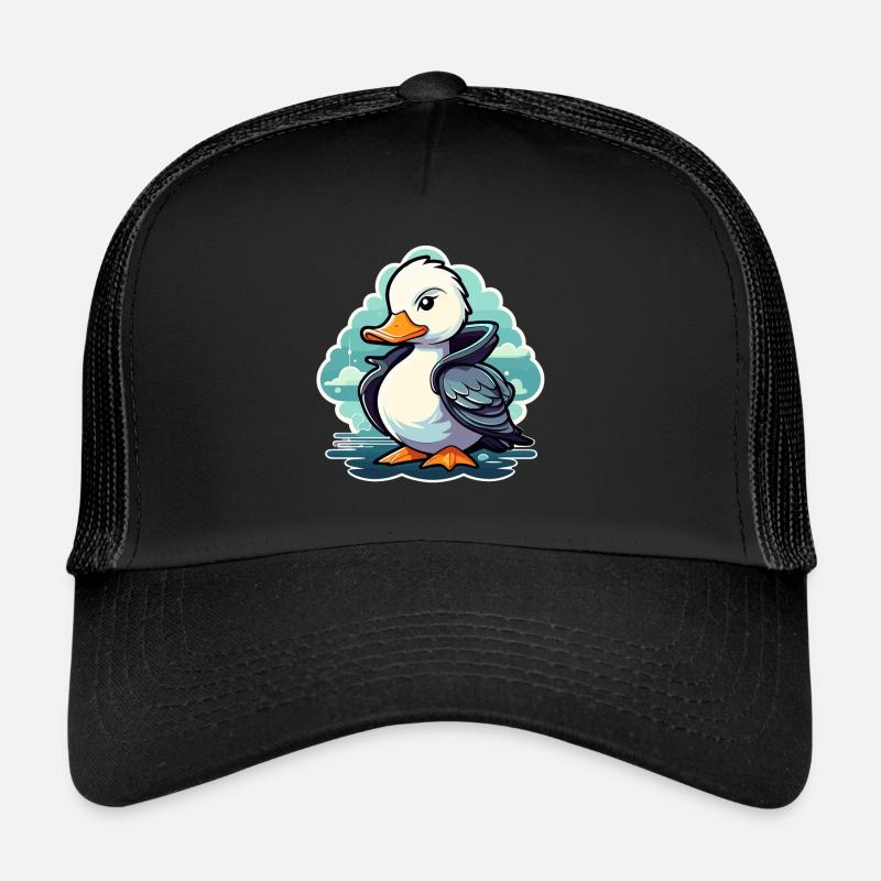 Illustration de canard Casquette trucker 