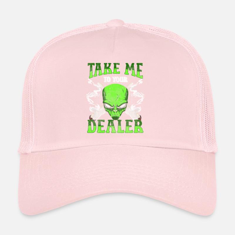 Aliens Terre science-fiction Casquette trucker 
