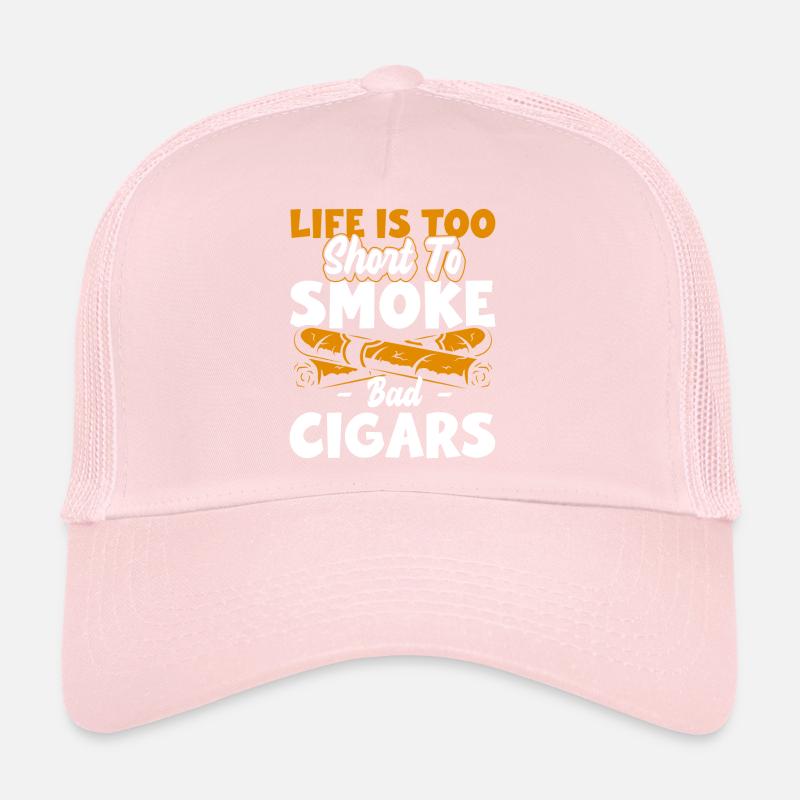 Fumer de la nicotine Interdiction de fumer Vape Casquette trucker 