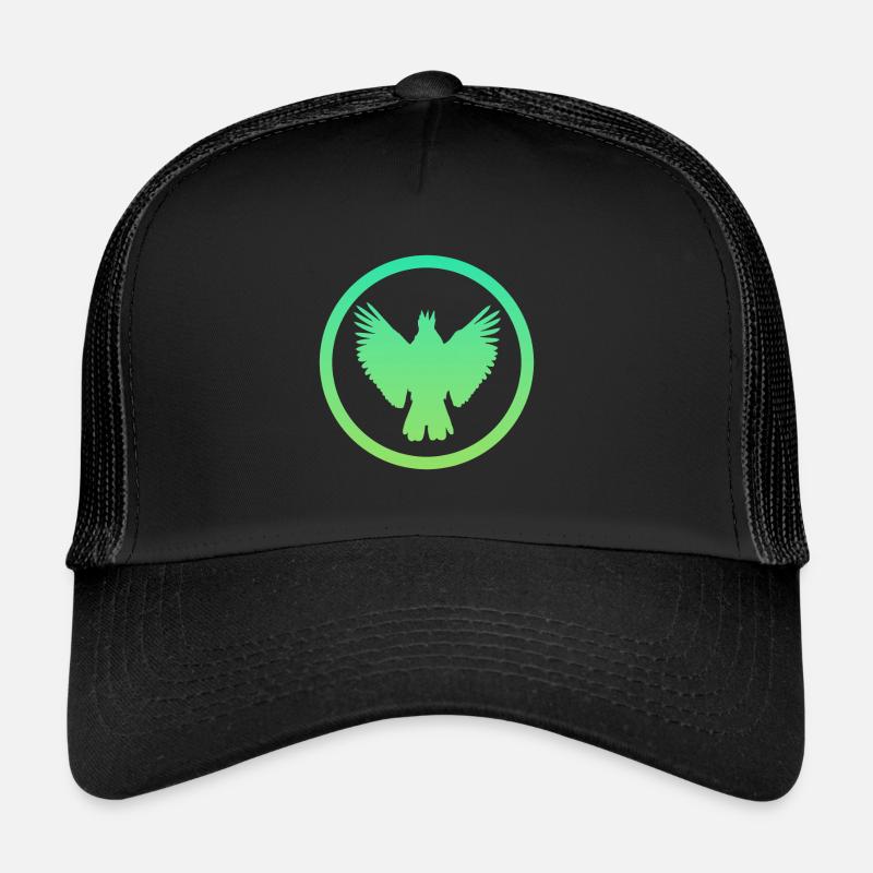 Cacatoès Oiseau Cacatoès Casquette trucker 