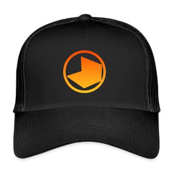 Blogging Blog Homepage - Trucker Cap - black/black - Front