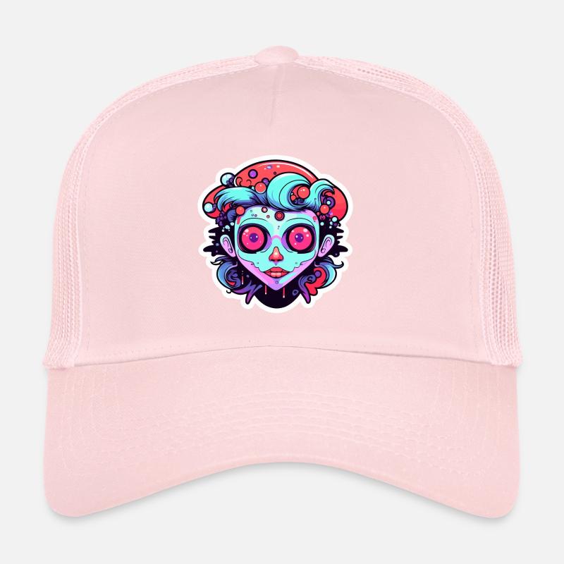 Niedlicher Zombie Illustration Trucker Cap