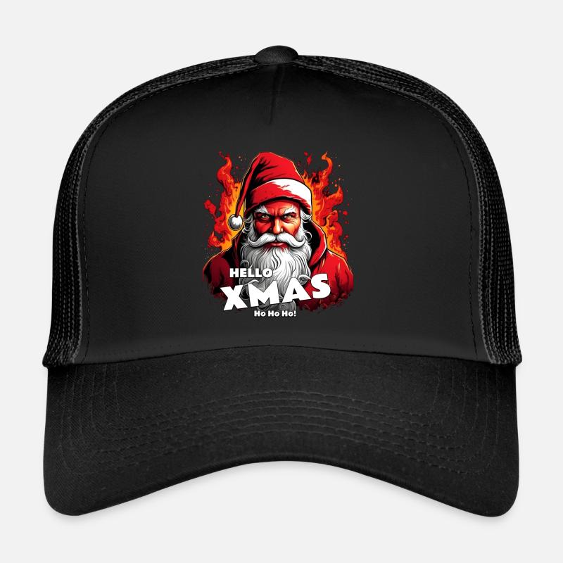Santa's Hellstare | Hello Xmas Trucker Cap