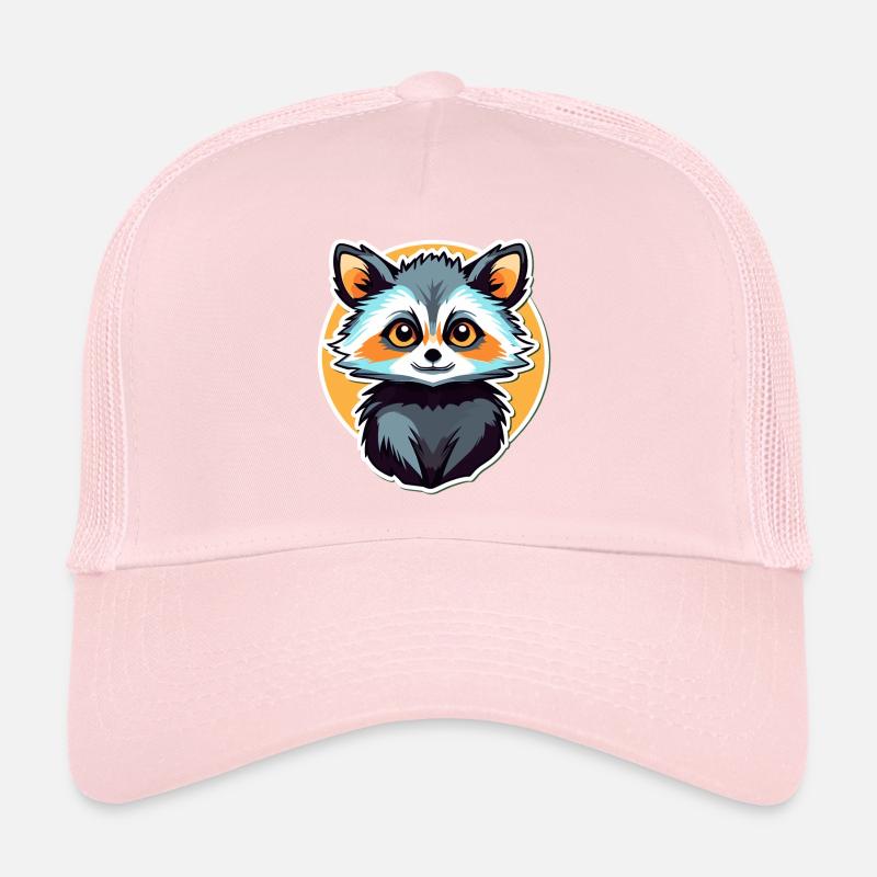 Illustration de raton laveur Casquette trucker 