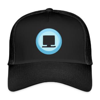 Computer Science Computer Science Computer Science - Trucker Cap - black/black - Front