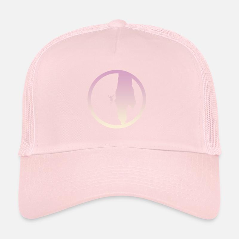 Kletterer Klettern Seilklettern Trucker Cap