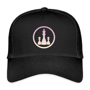 Checkmate Chess Chess - Trucker Cap - black/black - Front