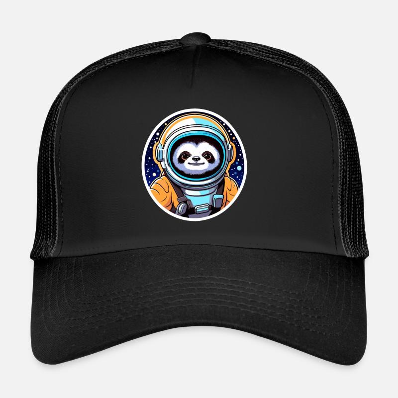 Faultier Astronaut Illustration Trucker Cap