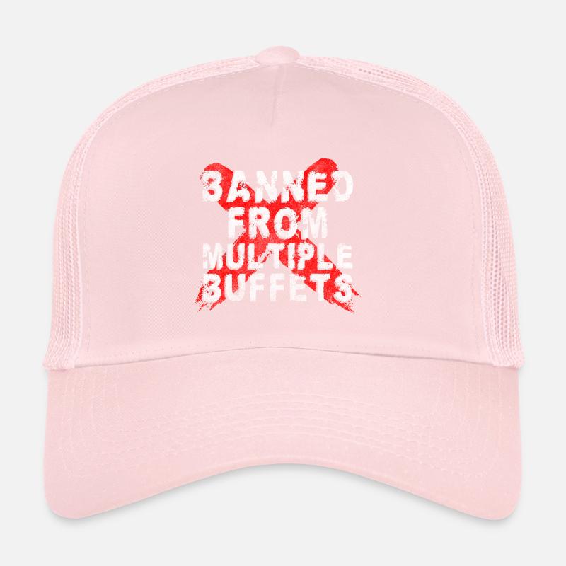 Buffet Hunger Hotel Frequent Eater Casquette trucker 