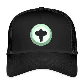 Circus Tent Circus Clown - Trucker Cap - black/black - Front