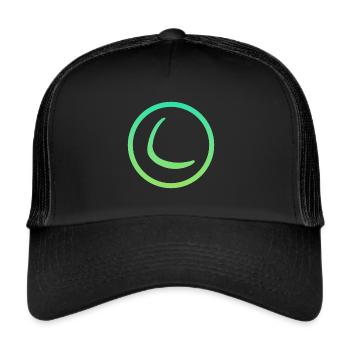 Throwing Stick Throwing Stick Boomerang - Trucker Cap - black/black - Front