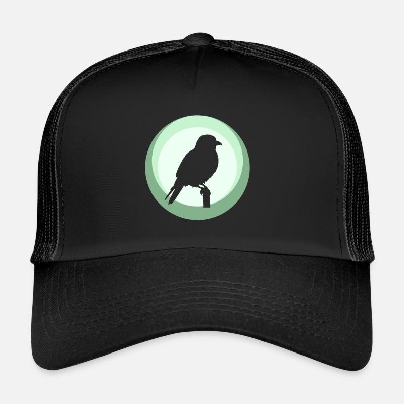 Sittich Vogel Abbildung Vögel beobachten Trucker Cap