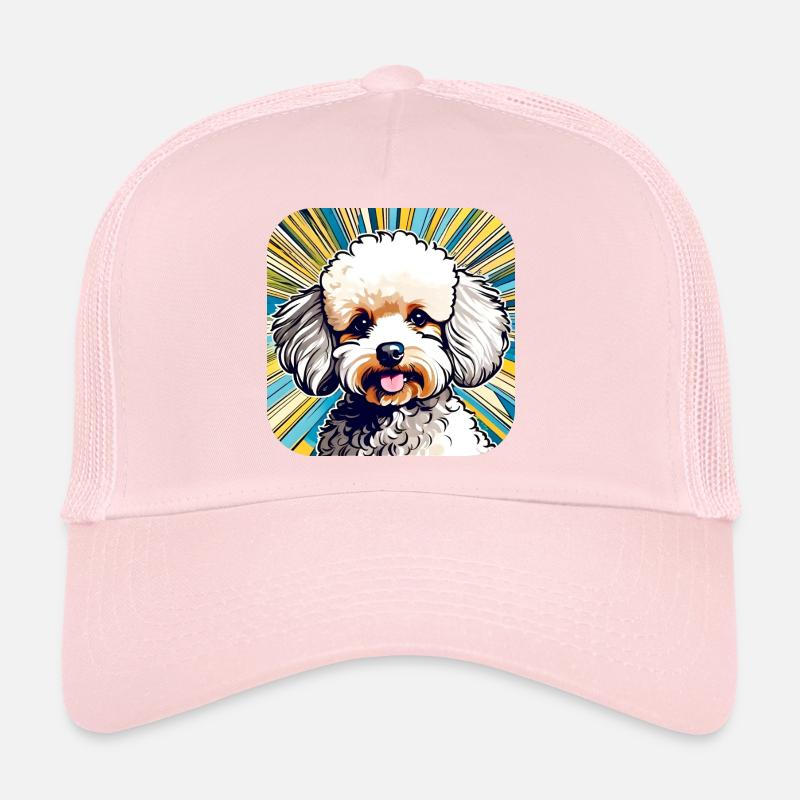 Caniche jouet mignon II Casquette trucker 