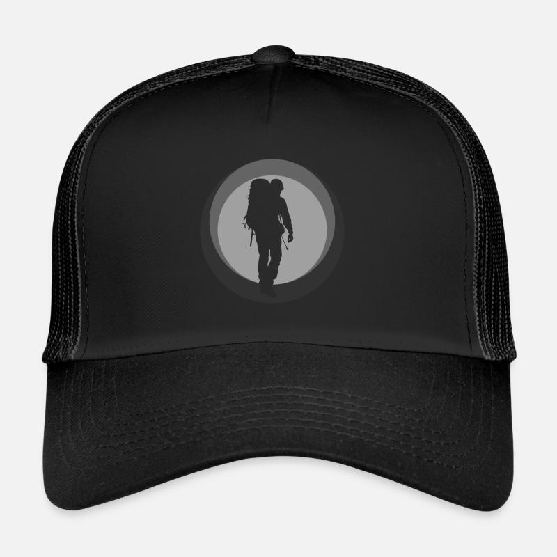 Backpacking Backpacker Wandern Trucker Cap