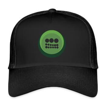 Numismatics Coins Collector - Trucker Cap - black/black - Front