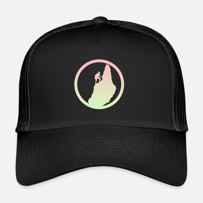 Climbing Wall Summit Climbing Trucker Cap