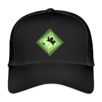 Botany Horticulture Flower - Trucker Cap - black/black - Front