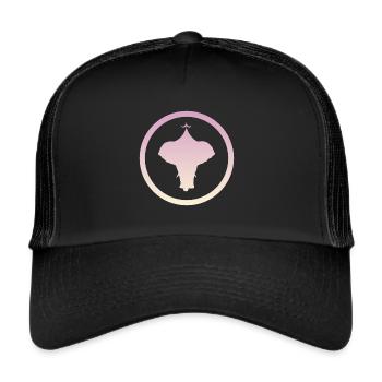 Circus Tent Clown Clown - Trucker Cap - black/black - Front
