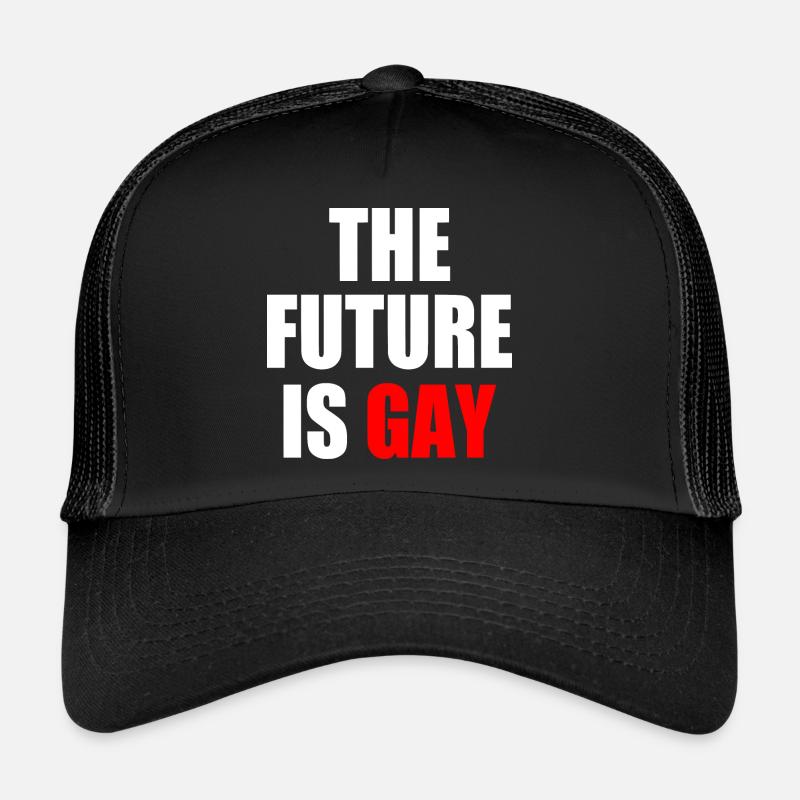 The future is gay Trucker Cap