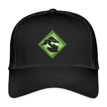 Bonsai Japanese Art Japanese Art - Trucker Cap - black/black - Front
