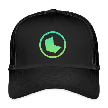 Blogging Blog Blogger - Trucker Cap - black/black - Front