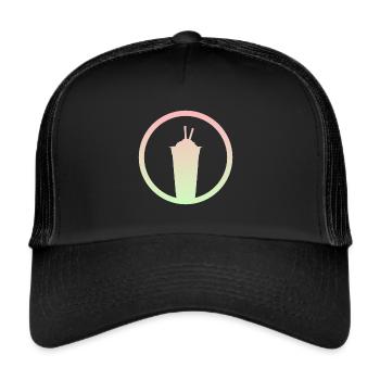 Bubble Tea Tea - Trucker Cap - black/black - Front