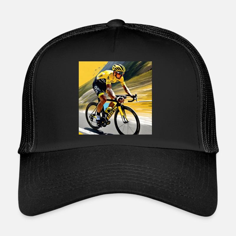 Vitesse vive : à la poursuite du jaune Casquette trucker 