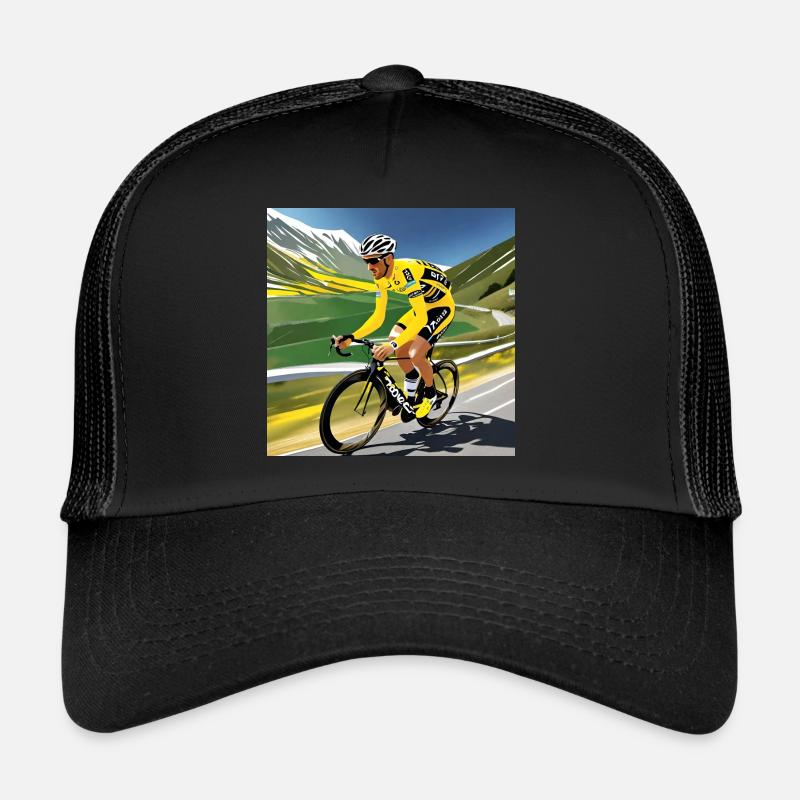 Retro-Radfahrer Trucker Cap