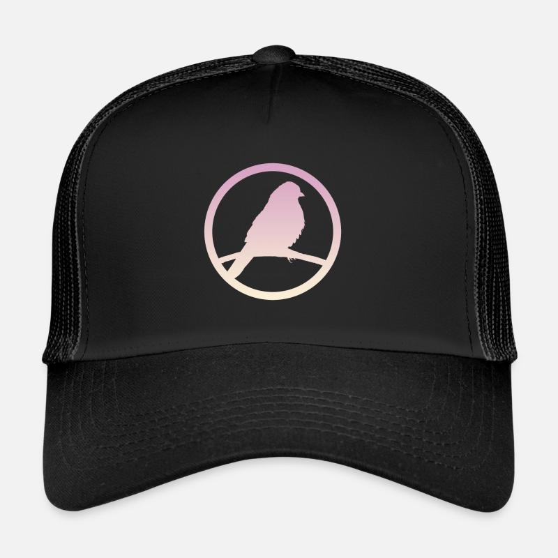 Peep Parakeet Bird Trucker Cap