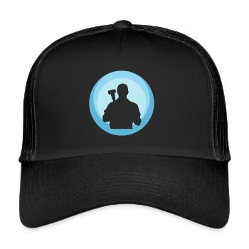 Car Mechanic Mechanic Car Mechanic - Trucker Cap - black/black - Front