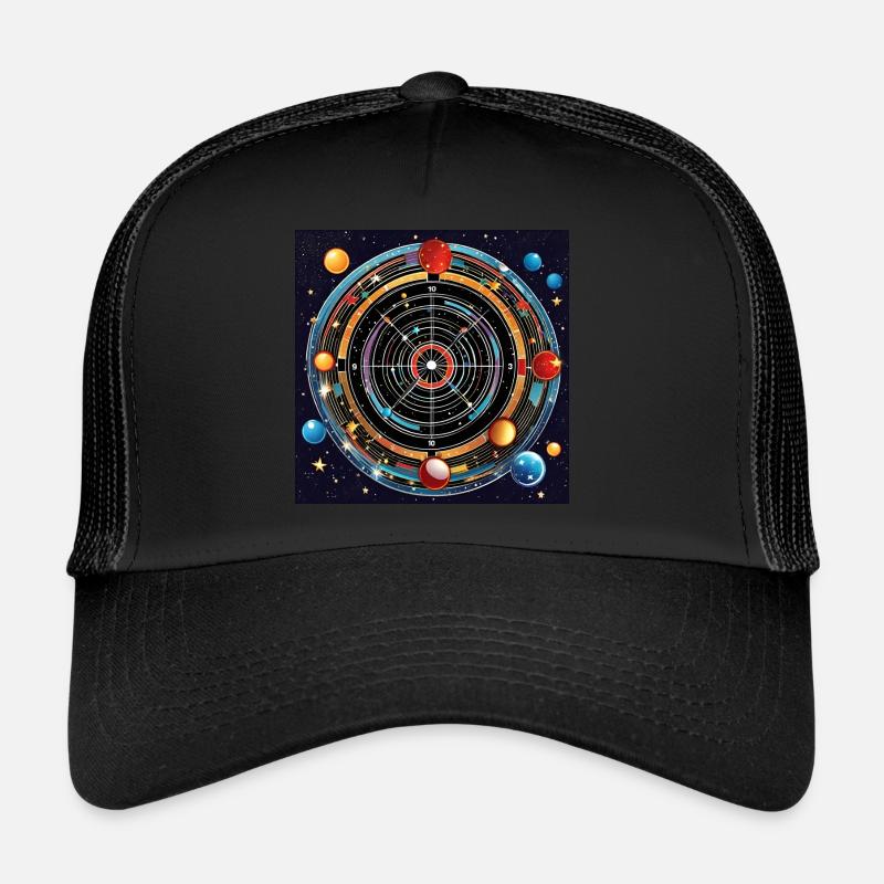 Précision planétaire - Jeu de fléchettes Galaxy Casquette trucker 