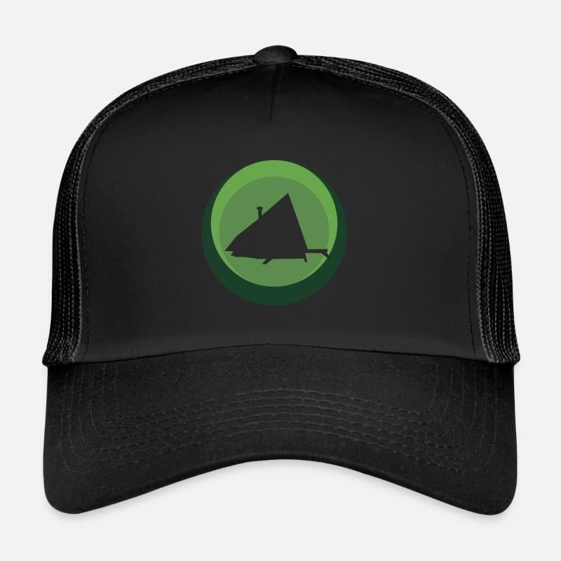 Moderne Moderne Moderne - Casquette trucker - noir/noir