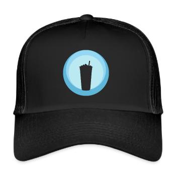 Tee Bubble Tea Bubble Tea - Casquette trucker  - noir/noir - Devant