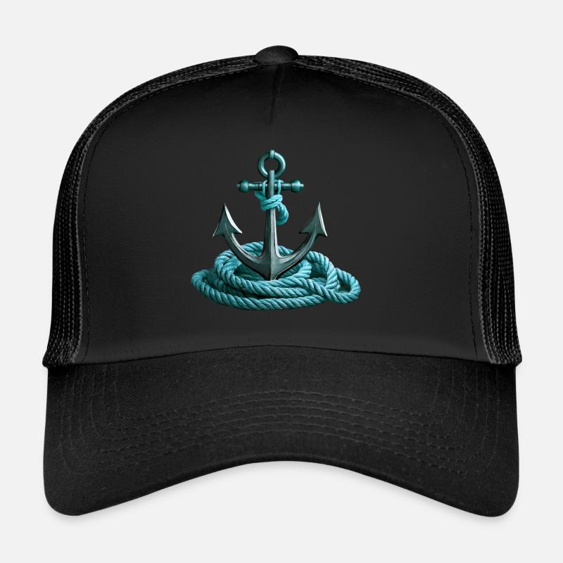 Anker mit Tau Trucker Cap