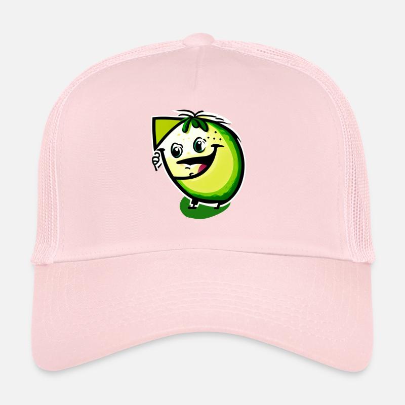 Lustiges Grafikdesign eines lächelnden Anwalts Trucker Cap