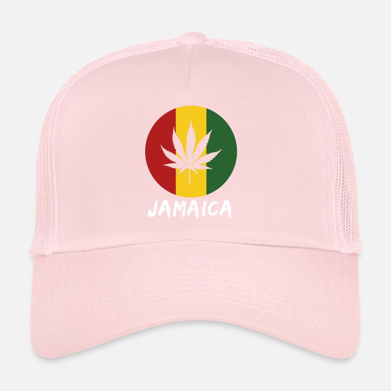 Jamaïque rastafari Casquette trucker 