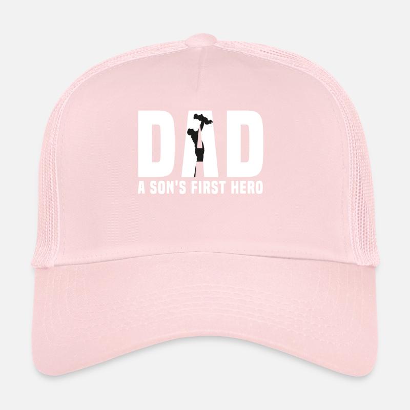 Dad Son Hero Trucker Cap