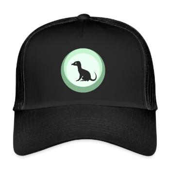 Cryptozoology Mythical Unicorn - Trucker Cap - black/black - Front