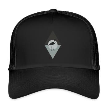 Flamingos Flamenco Flamenco - Trucker Cap - black/black - Front