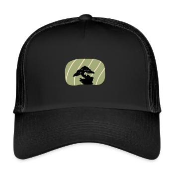 Trees Trees Grow - Trucker Cap - black/black - Front
