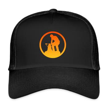 Forging Blacksmith Forming - Trucker Cap - black/black - Front
