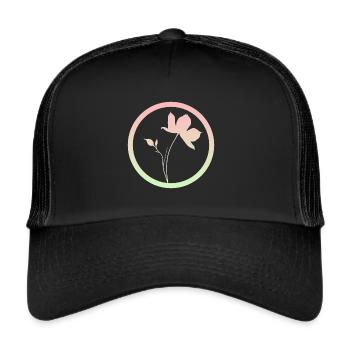 Botanical Flora Herbology - Trucker Cap - black/black - Front