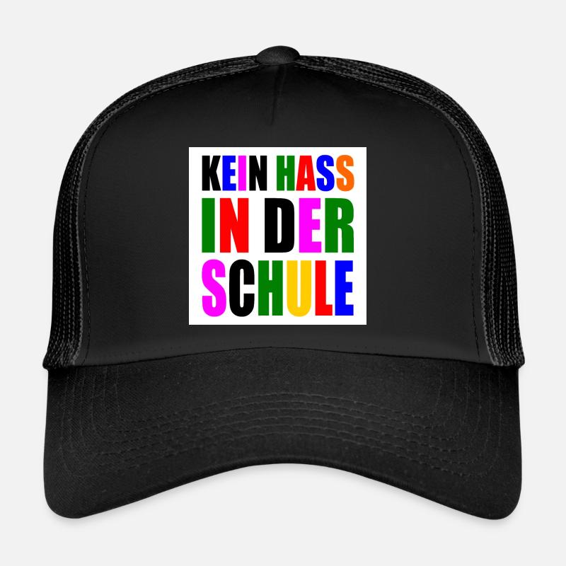 kein hass in der schule Trucker Cap