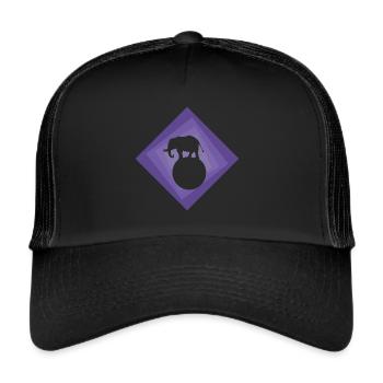 Circus Elephant Circus - Trucker Cap - black/black - Front