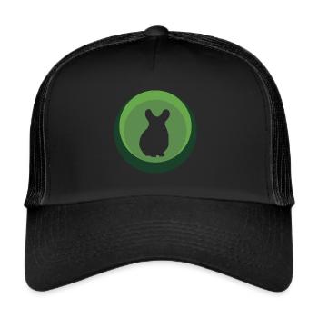 Rodent Chinchilla Chinchilla - Trucker Cap - black/black - Front