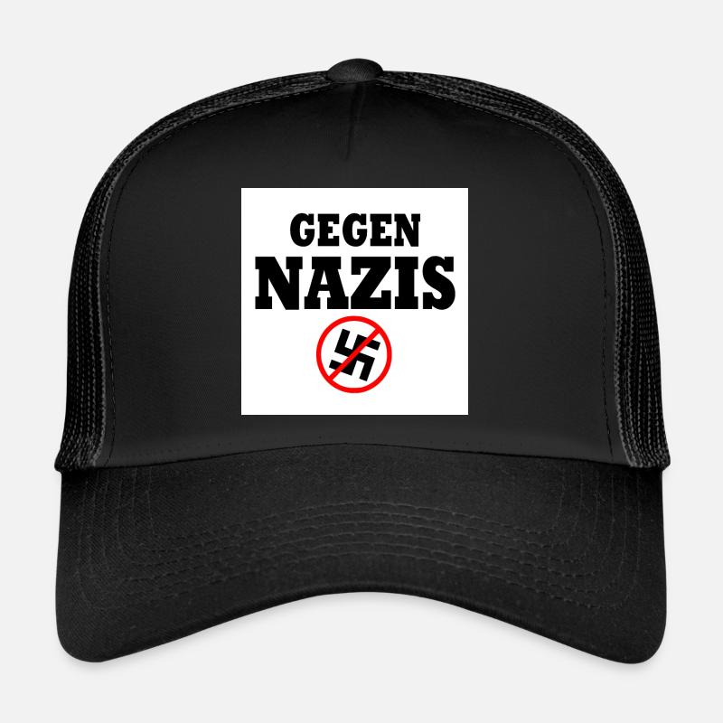 Gegen nazis Trucker Cap